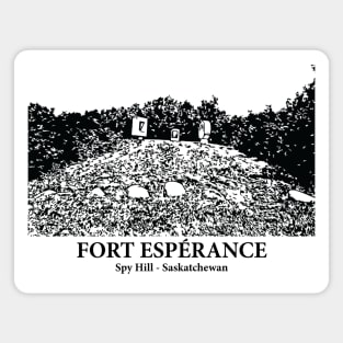 Fort Espérance - Spy Hill SK Magnet
